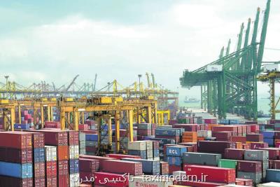 صادرات غیرنفتی ۶ درصد و واردات ۱۲ درصد افزایش یافت