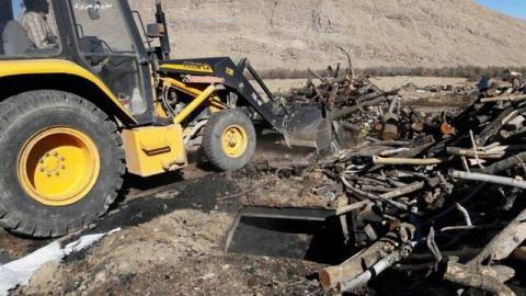 تخریب 150 كوره تولید زغال در شهرستان ری
