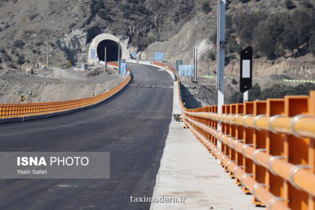 بازگشایی بزرگراه منجیل - رودبار