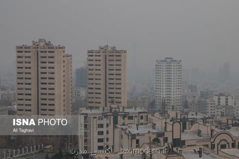 هوای تهران در آستانه شرایط نامطلوب برای گروه های حساس