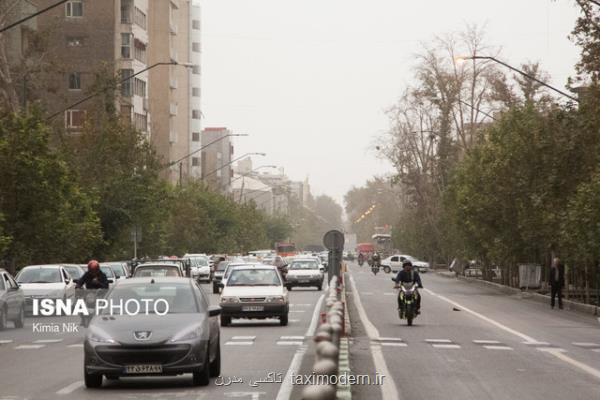 تداوم هوای ناسالم برای گروه های حساس در تهران